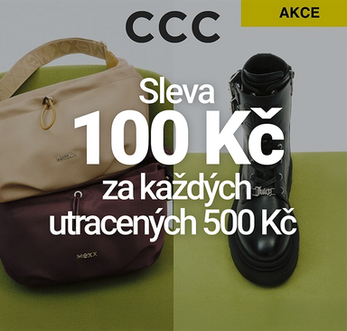 CCC - Sleva 100 Kč