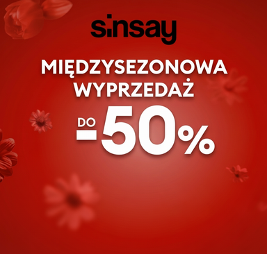 Sinsay - Sezonowa wyprzedaż