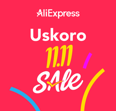AliExpress - 11.11 sale uskoro