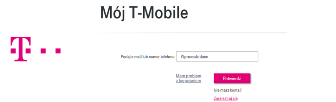 t-mobile logowanie