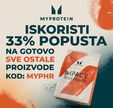 MyProtein - 33% popusta na sve