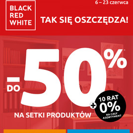 Black Red White - Tak się oszczędza do -50% na setki produktów!