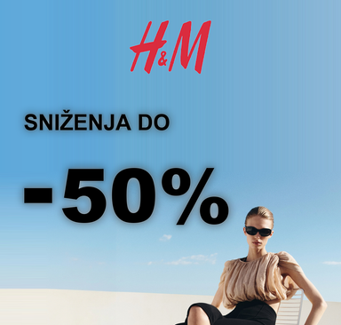H&M - Sniženja do -50%
