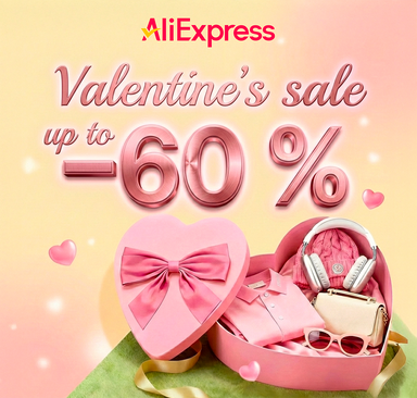 AliExpress - Valentine's sale