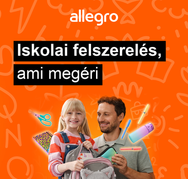 Allegro - Iskolai felszerelés, ami megéri