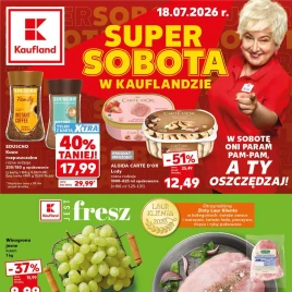 Kaufland - Kaufland Super Sobota ważne 18.07