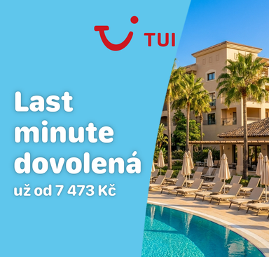 TUI - Last minute dovolená