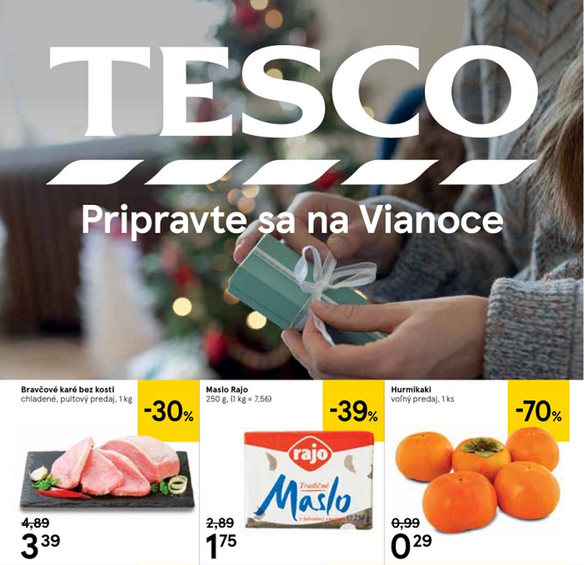Tesco leták