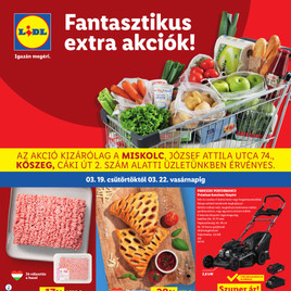 Lidl - Miskolc, Köszeg