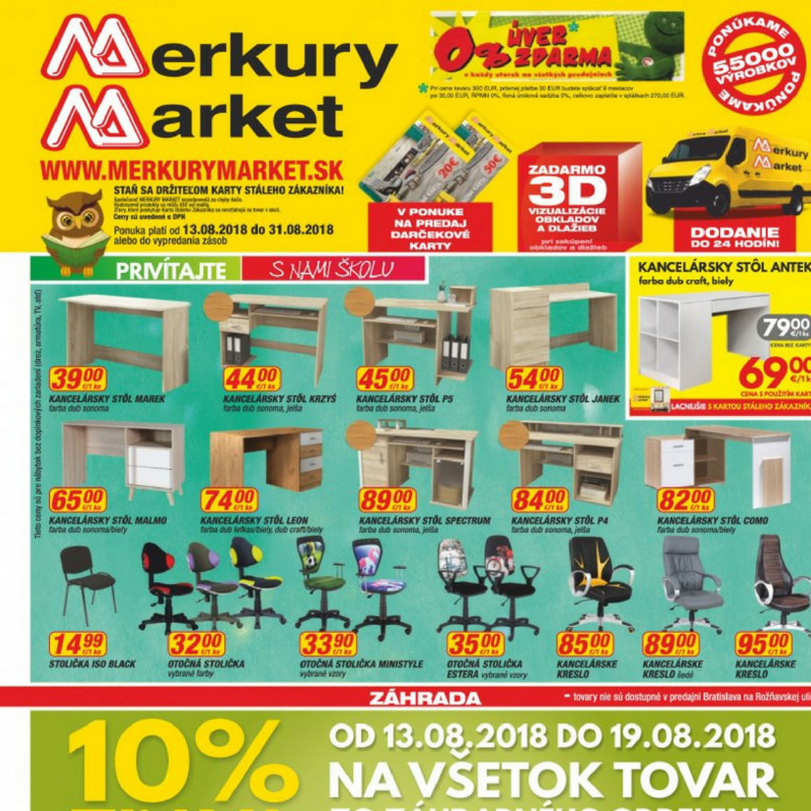 merkury market leták