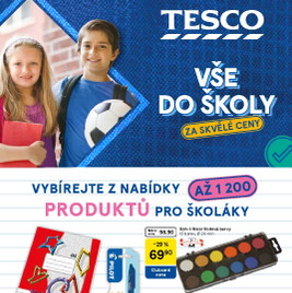 Tesco - Vše do školy