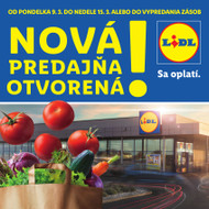 Lidl - Nová predajňa v Nitre