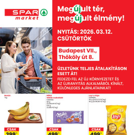 SPAR - Bp. Thököly út üzlet megújulás