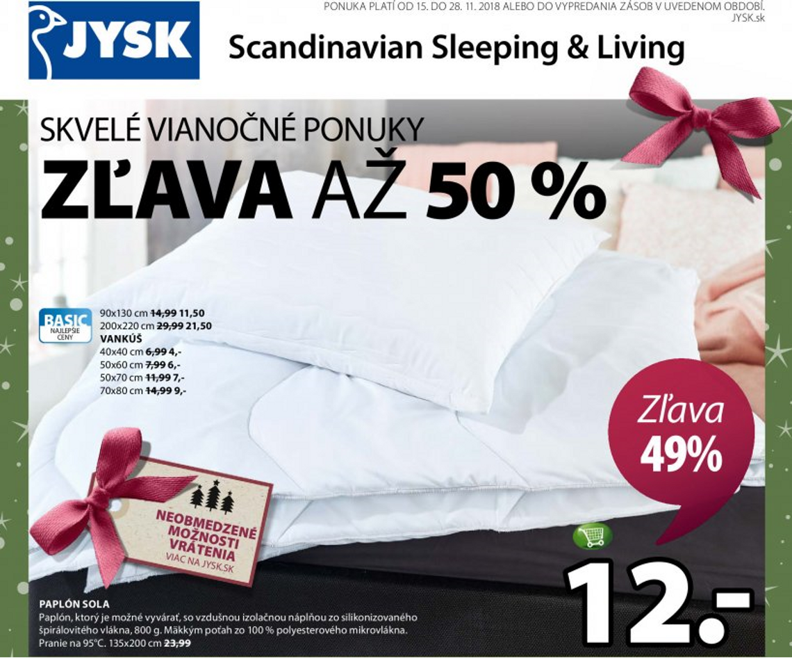 Jysk leták