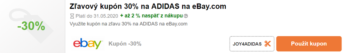 ebay kupón