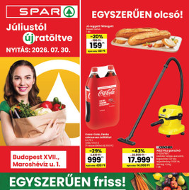SPAR - Bp., Maroshévíz u. 1. üzletnyitás