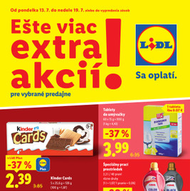 Lidl - Extra Akcie