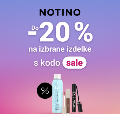 Notino - Do -20 % na izbrane izdelke