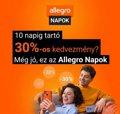 Allegro Napok - Akár 30% kedvezmény