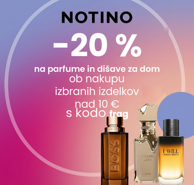 Notino - 20 % na parfume in dišave za dom