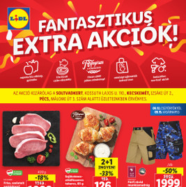 Lidl - Soltvadkert, Kecskemét, Pécs