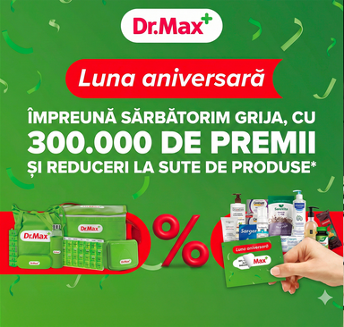 Dr.Max - Luna aniversară