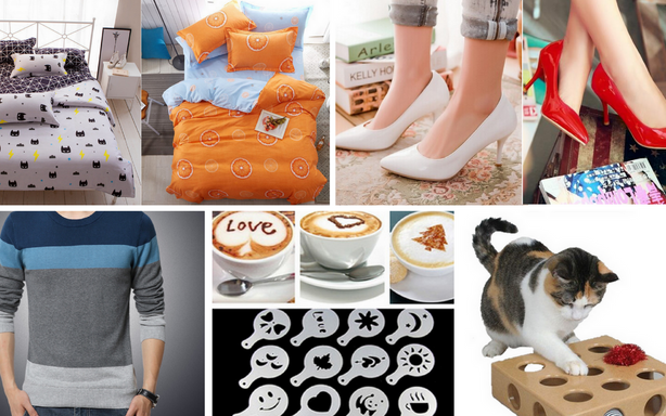 AliExpress tipy - dětské povlečení, lodičky, mikina