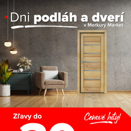 Merkury Market - Dni podláh a dverí v Merkury