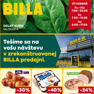 Billa - Dolný Kubín