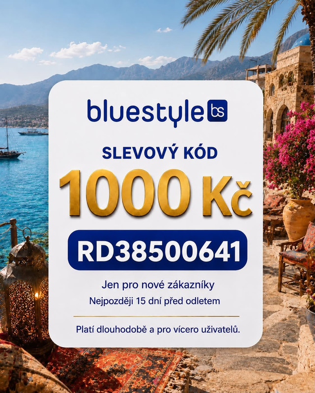 Voucher v hodnotě 1000 Kč na bluestyle