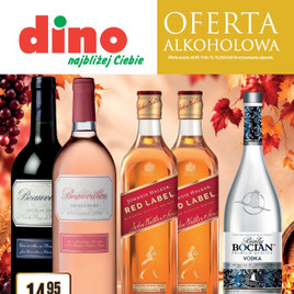 Dino - Oferta alkoholowa