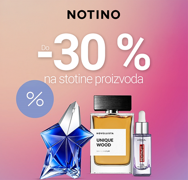 Notino - Popusti na odabrane proizvode