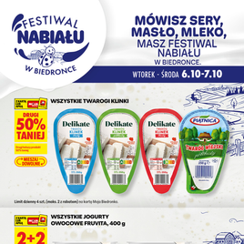 Biedronka - Festiwal nabiału