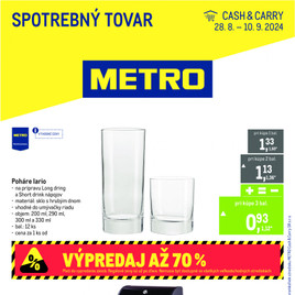 Metro - Spotrebný tovar