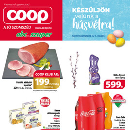 Coop regionális szórólap április 1. - Tisza - Abc-Szuper