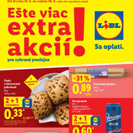 Lidl - Ešte viac extra akcií
