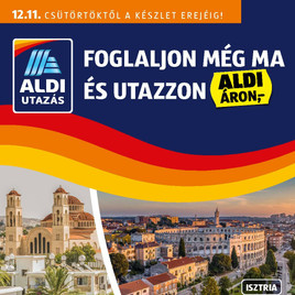 Aldi - Utazás katalógus