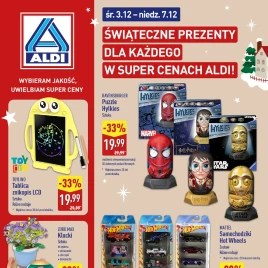 ALDI - Świateczne prezenty dla każdego