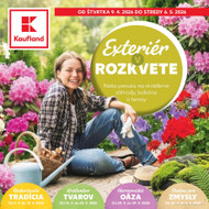 Kaufland - Exteriér v rozkvete