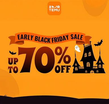 TEMU - Halloween popusti do -70 %