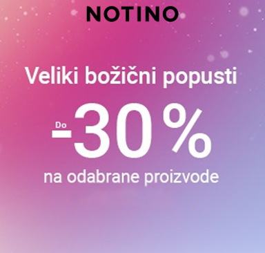 Notino - Veliki božićni popusti do -30 %