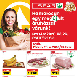 SPAR - Győr üzlet megújulás