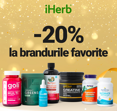 iHerb - 20% la brandurile favorite
