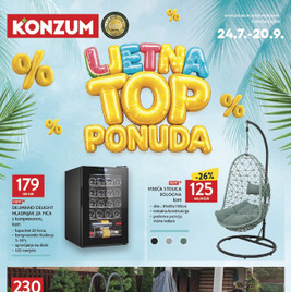 Konzum - Ljetna TOP ponuda