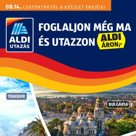 Aldi - Utazás katalógus
