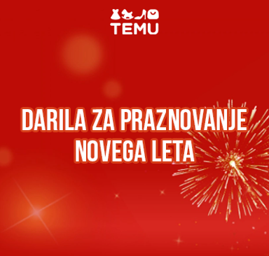 TEMU - Darila za praznovanje novega leta