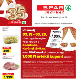SPAR - Rácalmás Korányi tér