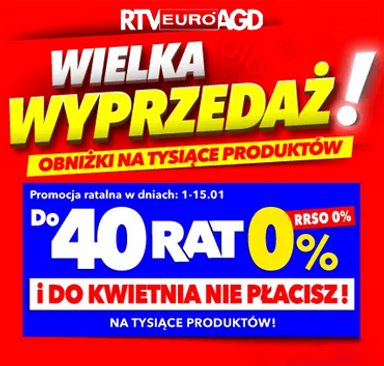 RTV Euro AGD - Wielka wyprzedaż