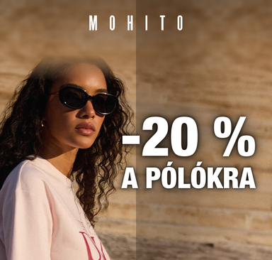 Mohito - -20% a pólókra