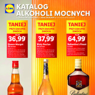 Lidl - Katalog alkoholi mocnych